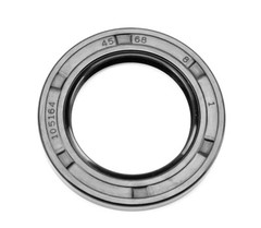 EAI Metric Oil Shaft Seal 45X68X8mm Dust Grease Seal TC Double Lip w/ Spring