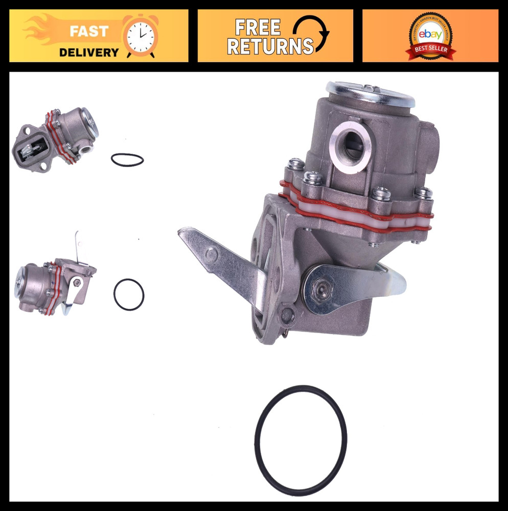 High-Performance Fuel Pump Compatible with New Holland TL80 TD75D TD55D TL90 TN6