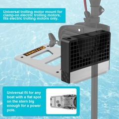 Universal Transom Trolling Motor Mount for Kayaks, Universal Fit for Any Boat…