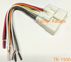 Kioti OR Bobcat Tractor Radio Harness NX RX CK DK Connector In Dash Stereo Plug