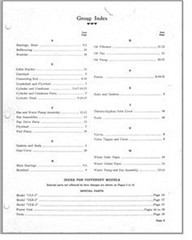 Hercules IX-3 IXF IXA IXK IXB Engine Parts Manual Catalog