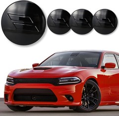 4pcs 63mm 2.5 inches Slash Wheel Center Cap Covers Fit for Dodge Charger