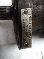 case 1816b drive motor 1816 1816c ( splines have wear)