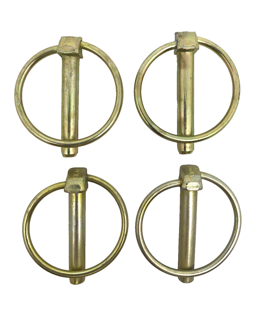 Linch Pin (5/16″ Shank) 4pcs, 2-1/8″ Pin Length & 1-7/8″ Ring Diameter