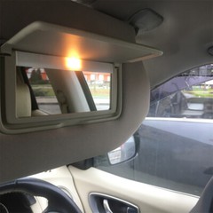 Left Driver Right Passenger Side Sun Visor for Nissan Altima 2013-2018 w/Light