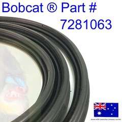 for Bobcat Front Door Glass Rubber Seal 7281063 7222790 S590 S595 S630 S650 S740