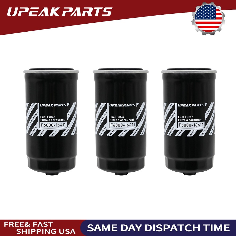 3sets F6800-16411 Pre Fuel Filter for Kioti Tractor Parts RX6620 RX7320👍