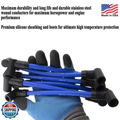 6 Pcs Spark Plug Wire 6″ High Performance Premium Marine Replacement for Evinrud