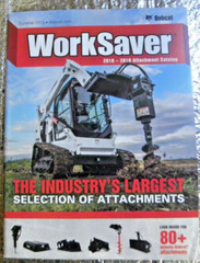 Factory Dealership Brochure Catalog BobCat WorkSaver 2018-2019 Attachments