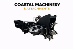 New Mini Skid Steer Stump Grinder Attachment Articulating Arm &Remote Toro Dingo