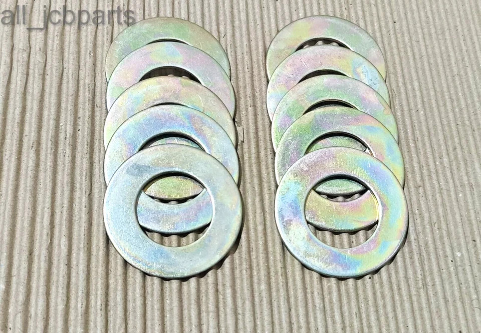 Jcb Parts – 25 mm ID Washers Tie Rod Pin Shims 45*25 mm, Set Of 10 Pcs