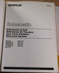 CAT CATERPILLAR D4H I II III DOZER SPECS / TEST SERVICE SHOP REPAIR MANUAL BOOK