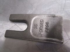 4 Carbide Tipped Auger Teeth Size 35 Forged 2208