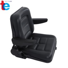 Tractor Forklift Seat With Armrest For Excavator Skid Loader Backhoe Universal