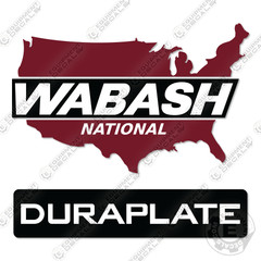 Wabash National Semi Truck Decal – 7 YEAR OUTDOOR 3M VINYL!