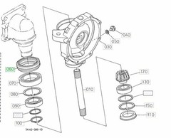New Steer Knuckle Seal Fits Kubota L5740 Series Tractor