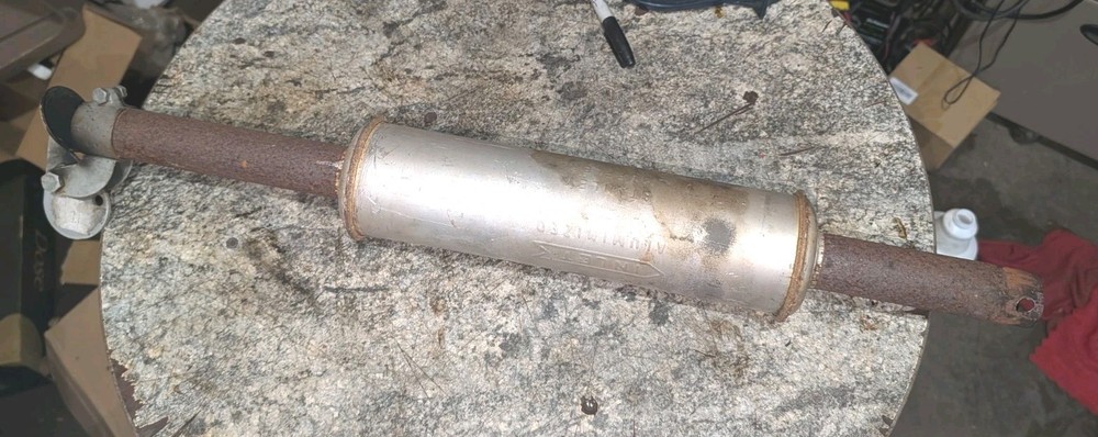 Allis Chalmers B C CA RC Tractor Muffler With Rain Cap