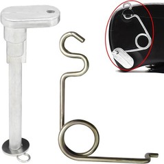 Fuel Door Hinge Pin Gas Cap Spring Fix for Ford F150 2015-2024 Loose Door Repair
