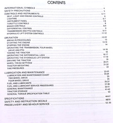 Ford 1700 Tractor Owners Operators Manual Maintenance Diesel Operations Book