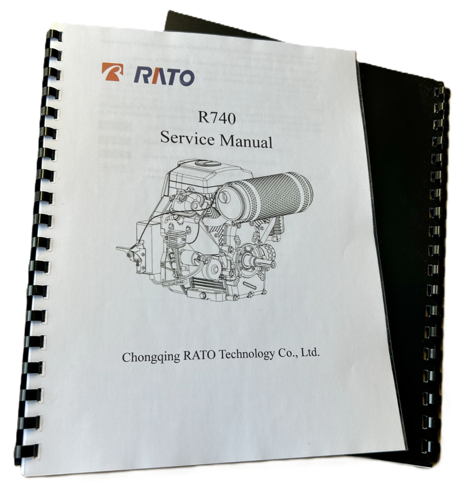 RATO R740 Engine Service Manual Chinese Mini Skid Steer Excavator Track Loader