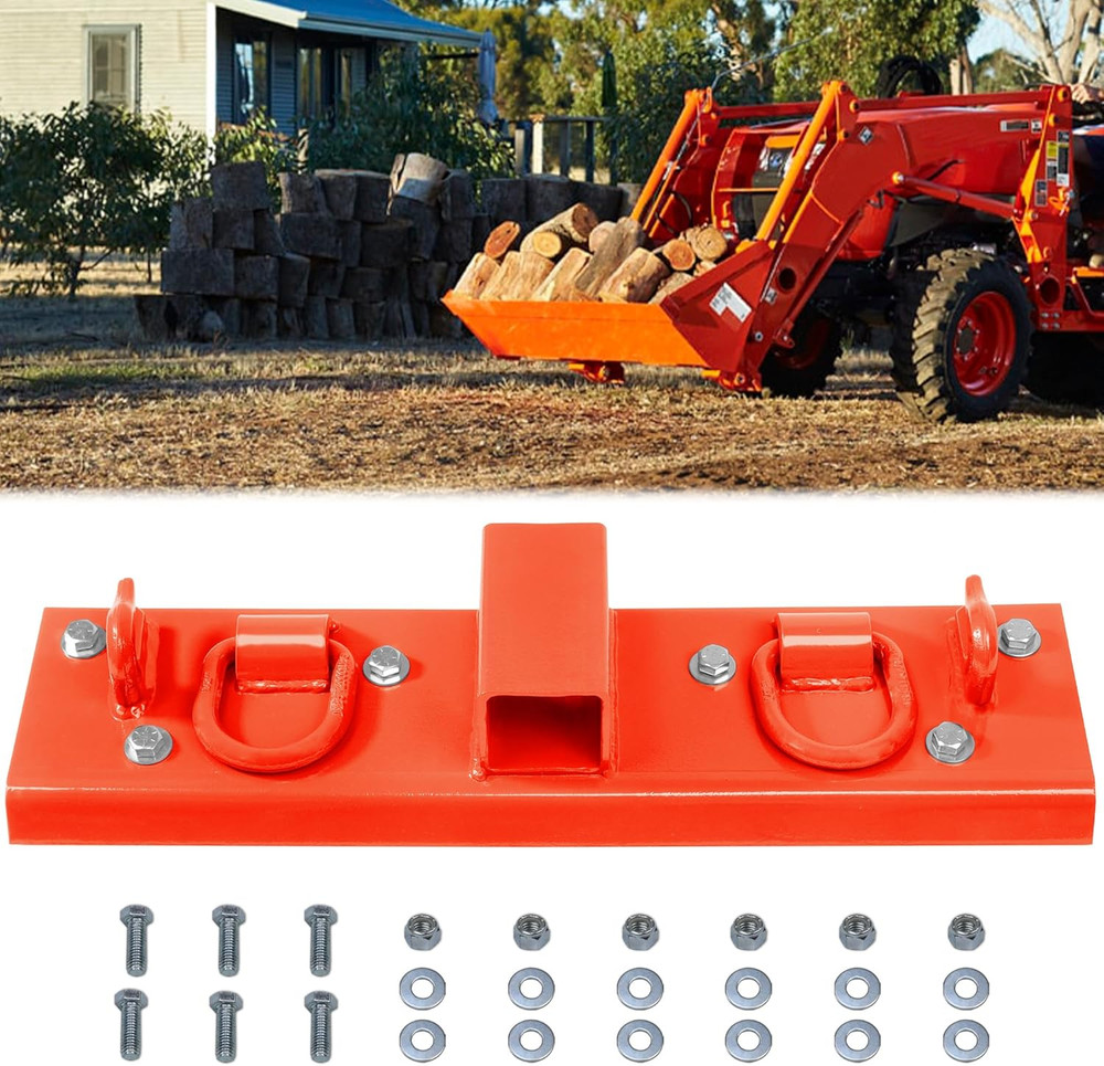 Tractor Grab Hooks Compact Tractor Bucket Hooks Bolt on Compatible with Kubota T