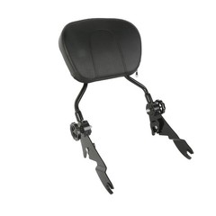 Adjustable Sissy Bar Passenger Backrest with Pad 2009-2025