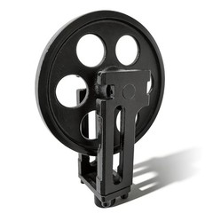 For Mini Excavator Accessories ISDZJL-H12 Front Idler Track Idler Wheel Assembly