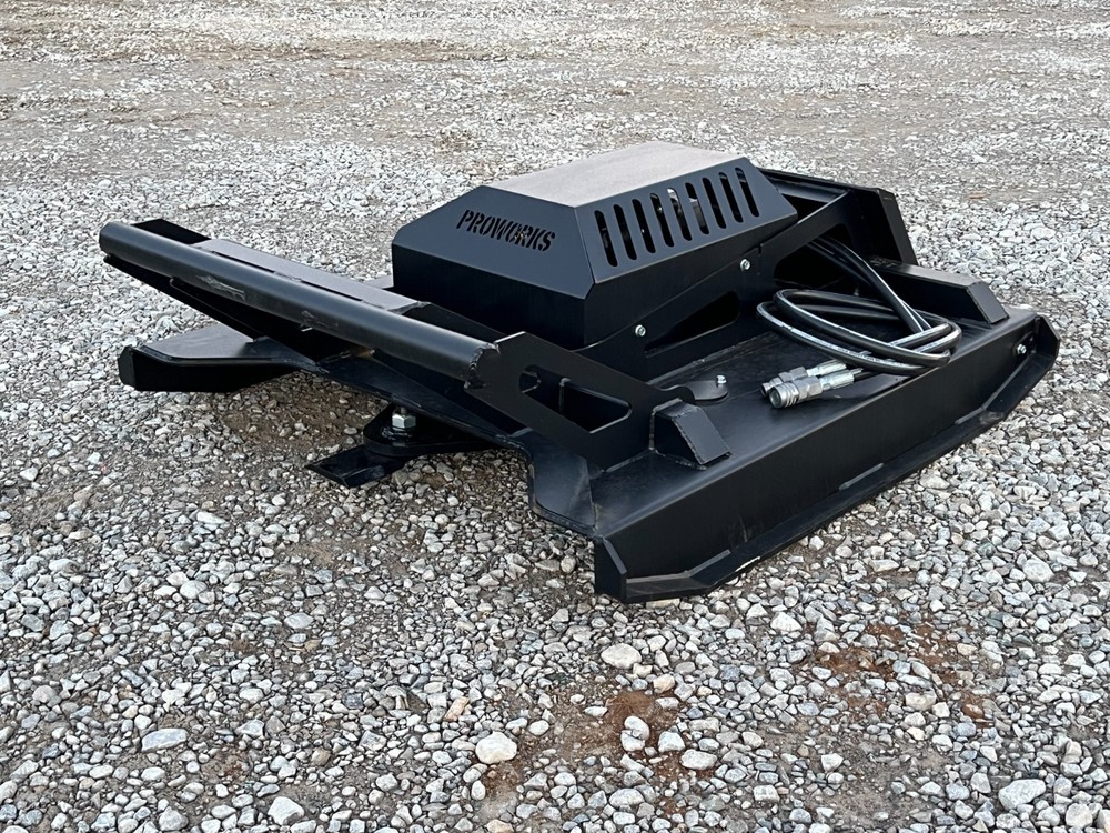 PROWORKS 42” Mini Brush Cutter Gearbox Open Front Toro Dingo Skid Steer