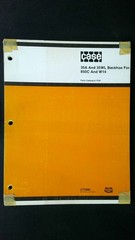 Case 35A 35WL Backhoe Parts Manual for 850C and W14 Equipment Catalog