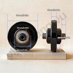 Mini Skid Steer Track Loader Rear Idler Wheel EG360 HT360 MS360 YSRT14 TWO Pack