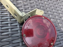 Ford 9N 8N 2N tractor ORIGINAL rear fender Red light with mounting bracket