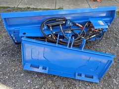 New 72″ Skidsteer 6 way dozer blade skid steer quick attach 1/2″ And 3/8″ Thick