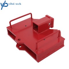 For Dual Pallet Fork 2” Forklift Trailer Hitch Receiver Tow Hitch Attachments