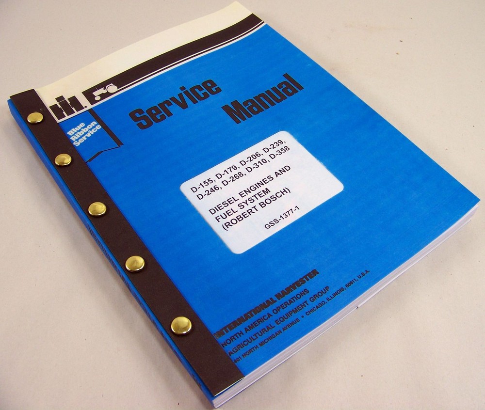 Robert Bosch Br Cr Ve Diesel Fuel Injection Pump Service Repair Rebuild Manual