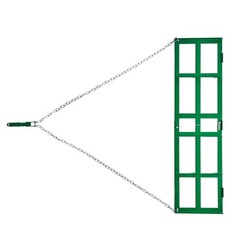 Drag Harrow 6 ft Heavy Duty Tow Behind Drag Harrow Driveway Grader Rake