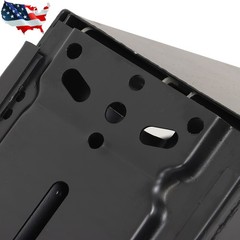 Black Universal Tractor Suspension Seat For Massey Ferguson Ford / New Holland
