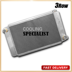 Full Aluminum Race Pro Radiator Fit 28 x 16 Chevy / GM 3-Row High-Performance