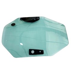 258-4071 2584071 Front Door Glass For Caterpillar CAT Loader 246C 256C 262C 279C