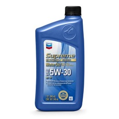 Chevron Supreme (220013719-12PK) 5W-30 Motor Oil – 1 Quart, (Pack of 12)