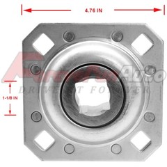 FD208R1-1/8 ST208-1-1/8N Harrow Flange Disc Bearing Unit 1-1/8″ Square Bore