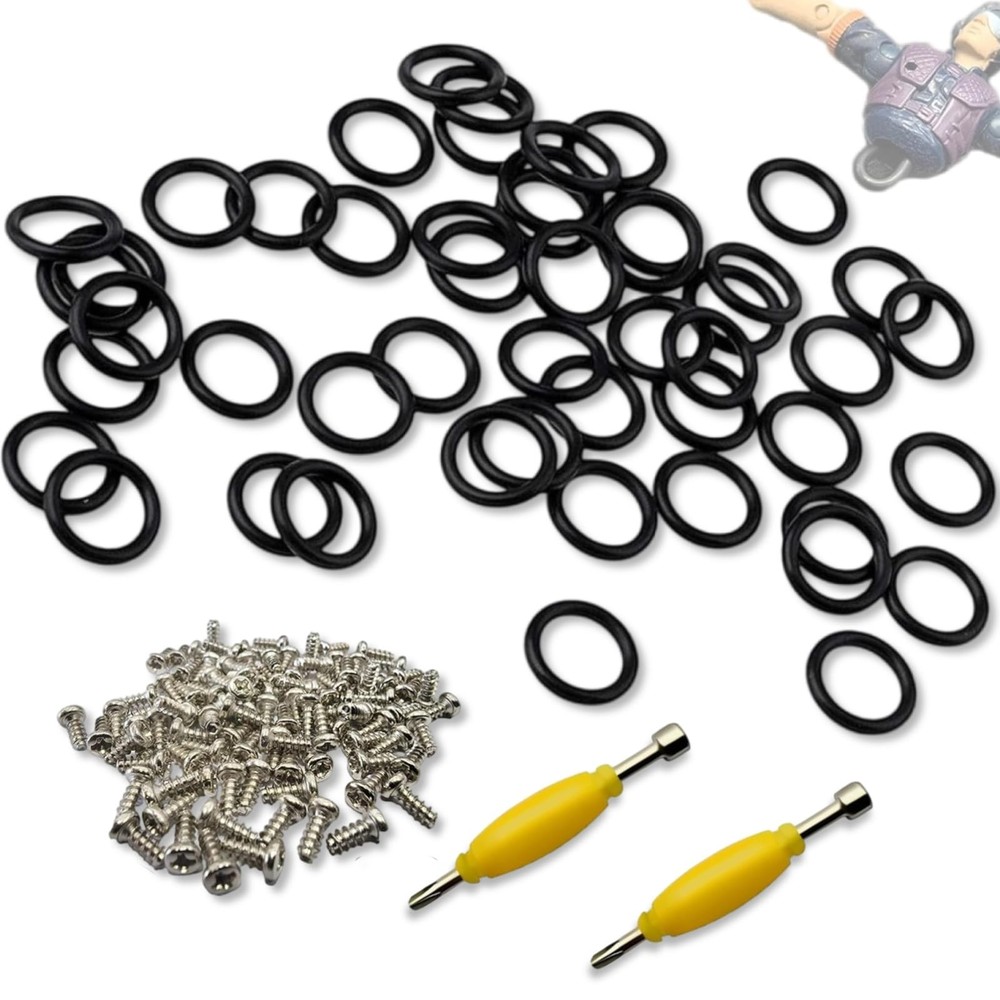 Replacement Parts for Vintage Action Figure Joints & Waistbands: Mixed
