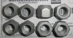 15674442 Qty. 8 Genuine GM Lug Nut Zinc Coated AM General 5589268 Hummer H1 E…