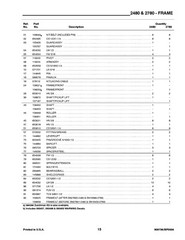 Variable Chamber Round Balers Service Parts Manual Gehl 2480 2580 26802 780 2880