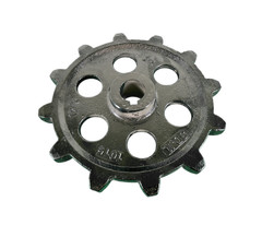 Agrotk Mini Excavator Drive Chain Sprocket Attachment Replacement Part Black 1pc