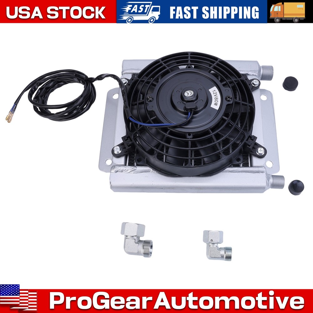 Radiator Plus Hydraulic Oil Cooler Fan For H12 / QH12 Mini Excavator Attachment
