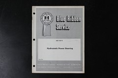 International Harvester Hydrostatic Power Steering Service Manual GSS-1337-C