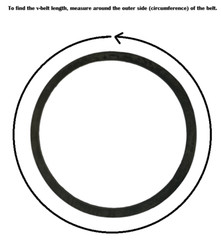 Belt Fits Honda 22432-732-013 & Multiquip Stow 10179-028 (6 Month Warranty)