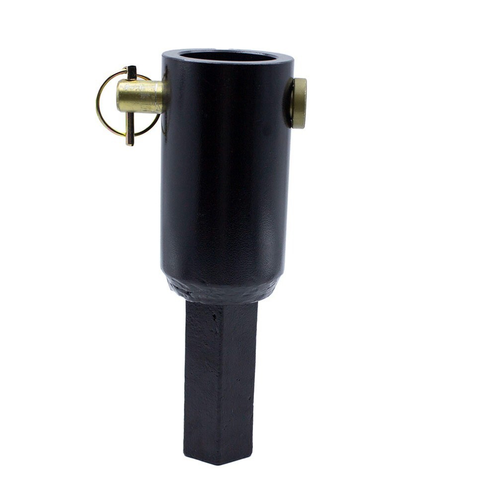 Heavy Duty Auger Bit Adapter Conversion 2-9/16 inch female Round to 2″ Male Hex