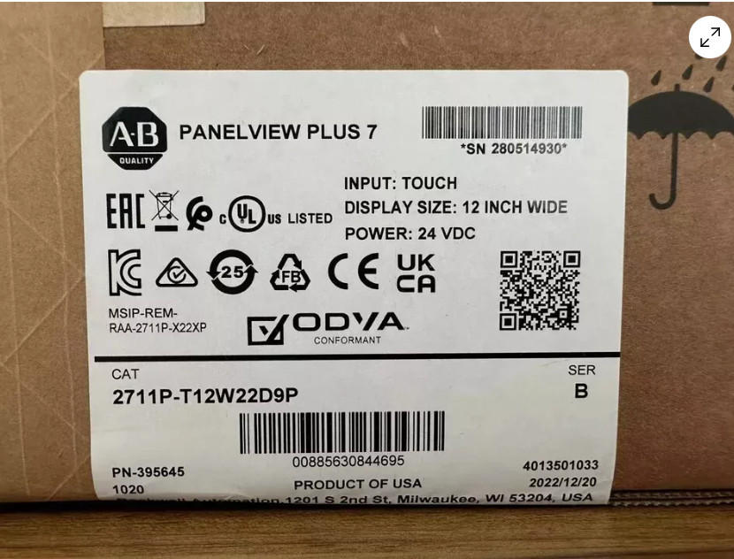 2711p-t12w22d9p New in box free ship