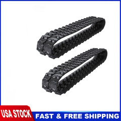 Two Pieces 180*60*35 Size Rubber Track for Mini Excavator Replacement Tracks